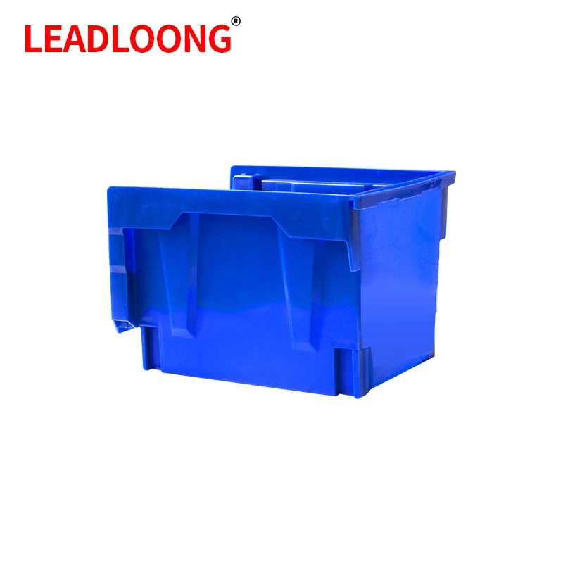 LEADLOONG Factory supply plastic storage boxes and boxes V5 6pcs 276*213*180MM Auto spare parts storage boxes Garage containers