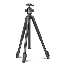 Портативный 8 кг нагрузки алюминиевый подъемный штатив 150 см Высота Q360 профессиональных цифровых зеркальных видеокамера штатив