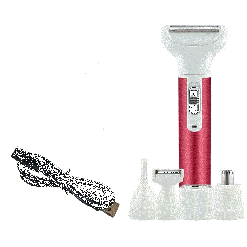 5 in 1 multifunction electric lady facial mini eyebrow epilator