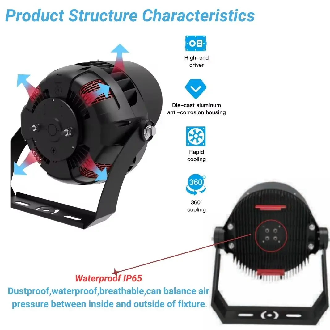 2024 new Sports stadium led flood light wholesale led sport light 300W 400W 500 outdoor sport field led light for football field