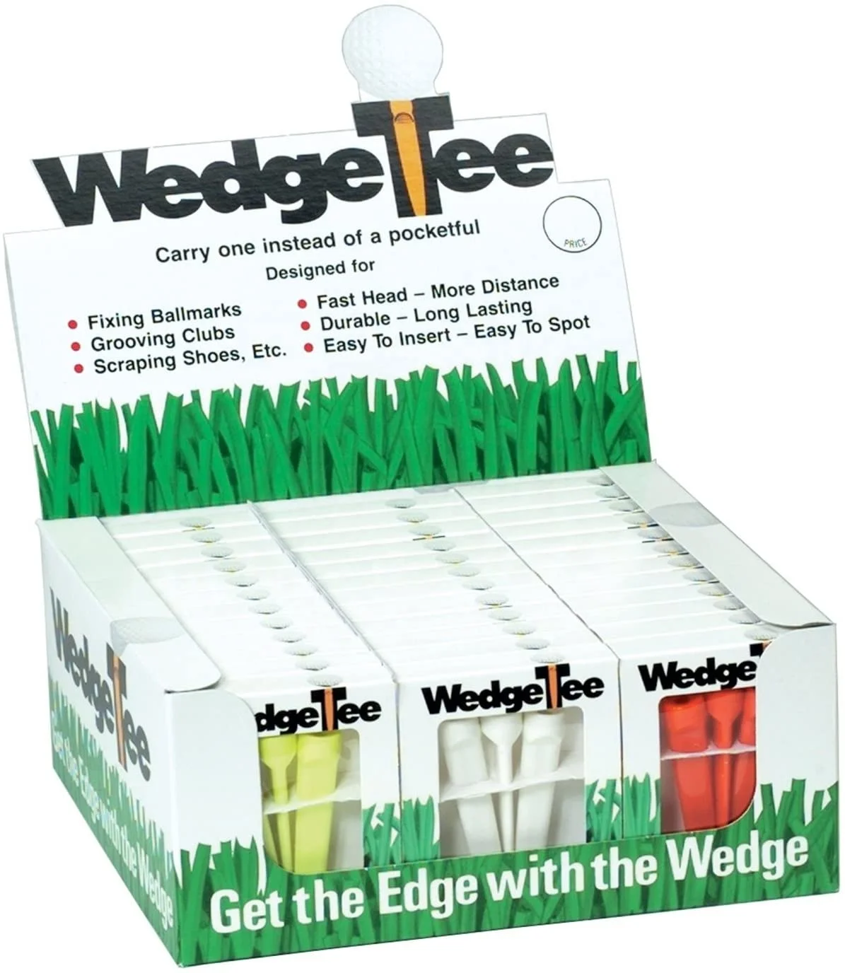 Изготовленные на заказ пластиковые Клин футболки Небьющийся многоцветный уменьшает сопротивление и сильный для игры в гольф