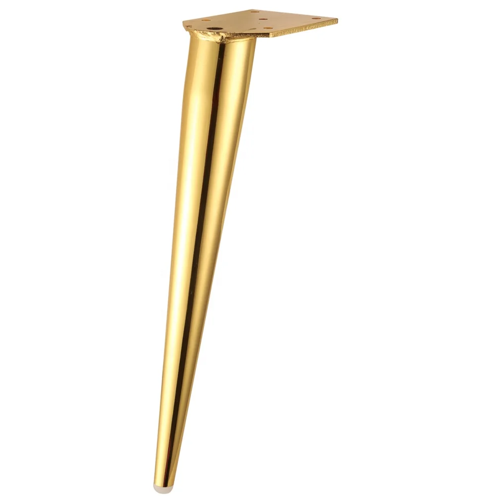 Furniture Legs Golden Color Steel Metal Furniture Leg Table Chair Sofa Legs