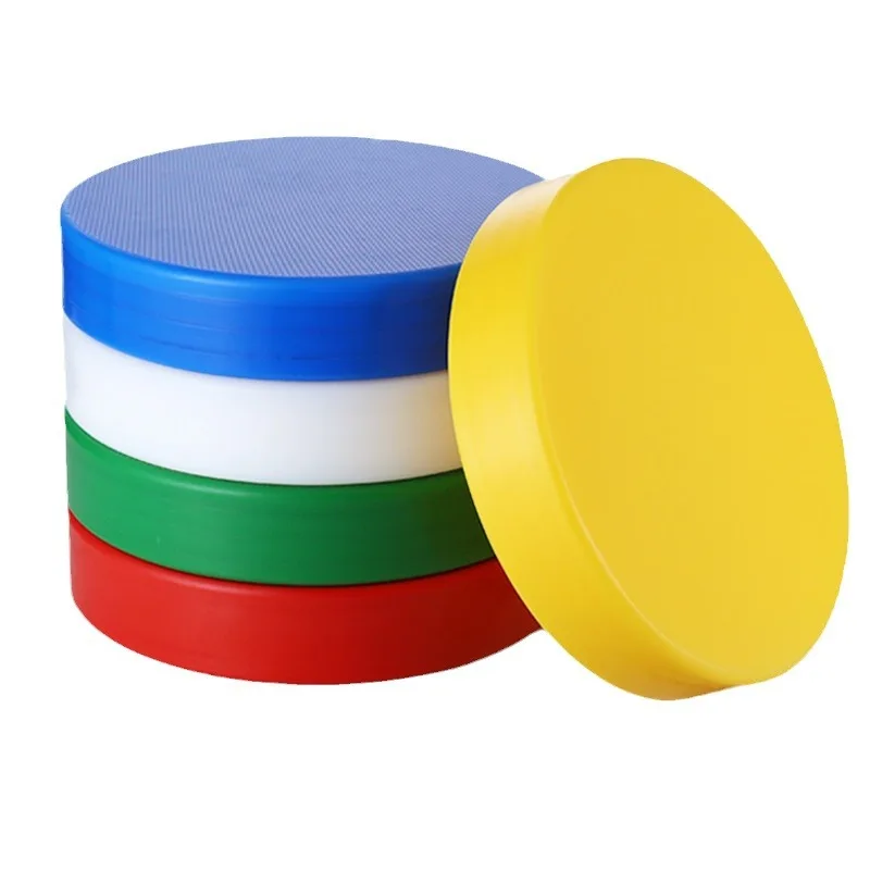 ZSPE круглая пицца хлеб сыр мясо фрукты овощи Полиэтилен HDPE разделочная кухонная доска Пластиковые Разделочные доски