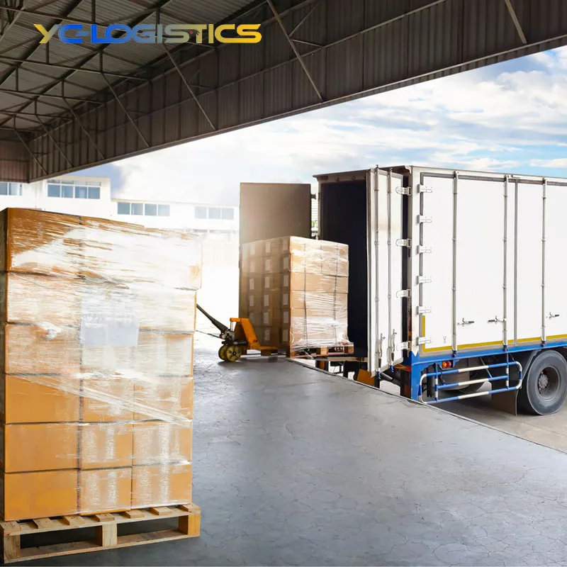 International trucking DDP shipping door to door ddu worldwide express truck cargo shipping agent