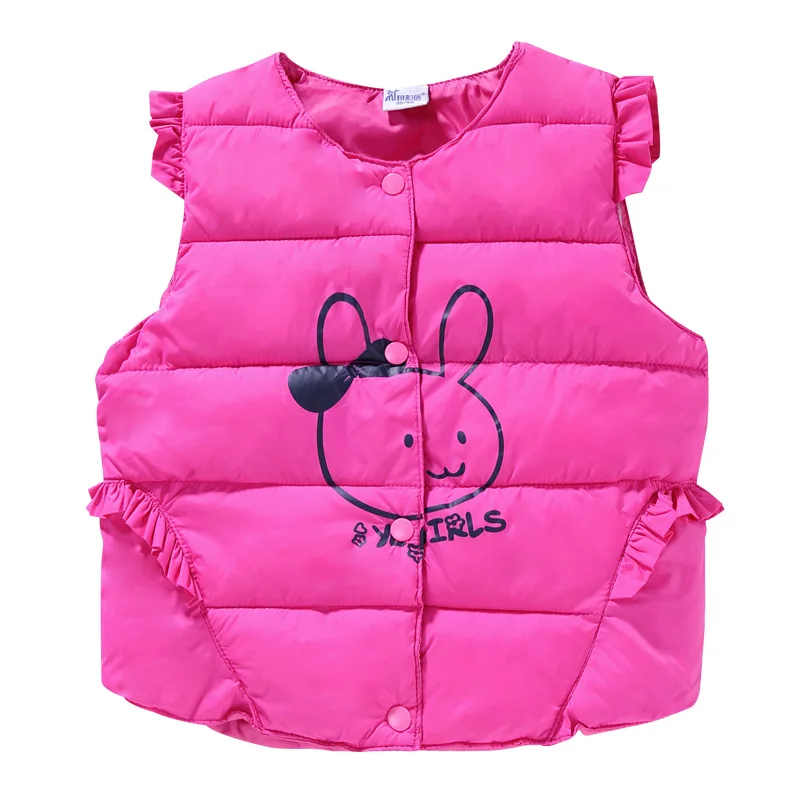 
YL VB1901 Autumn and winter down baby vest with new vest warm and velvet vest 