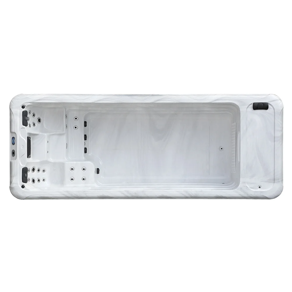 Outdoor Jacuzzii Pool Pvc Acrylic Outdoor Spa Swimings Pool Outdoor Rectangular Metal Frame Swimming Pool