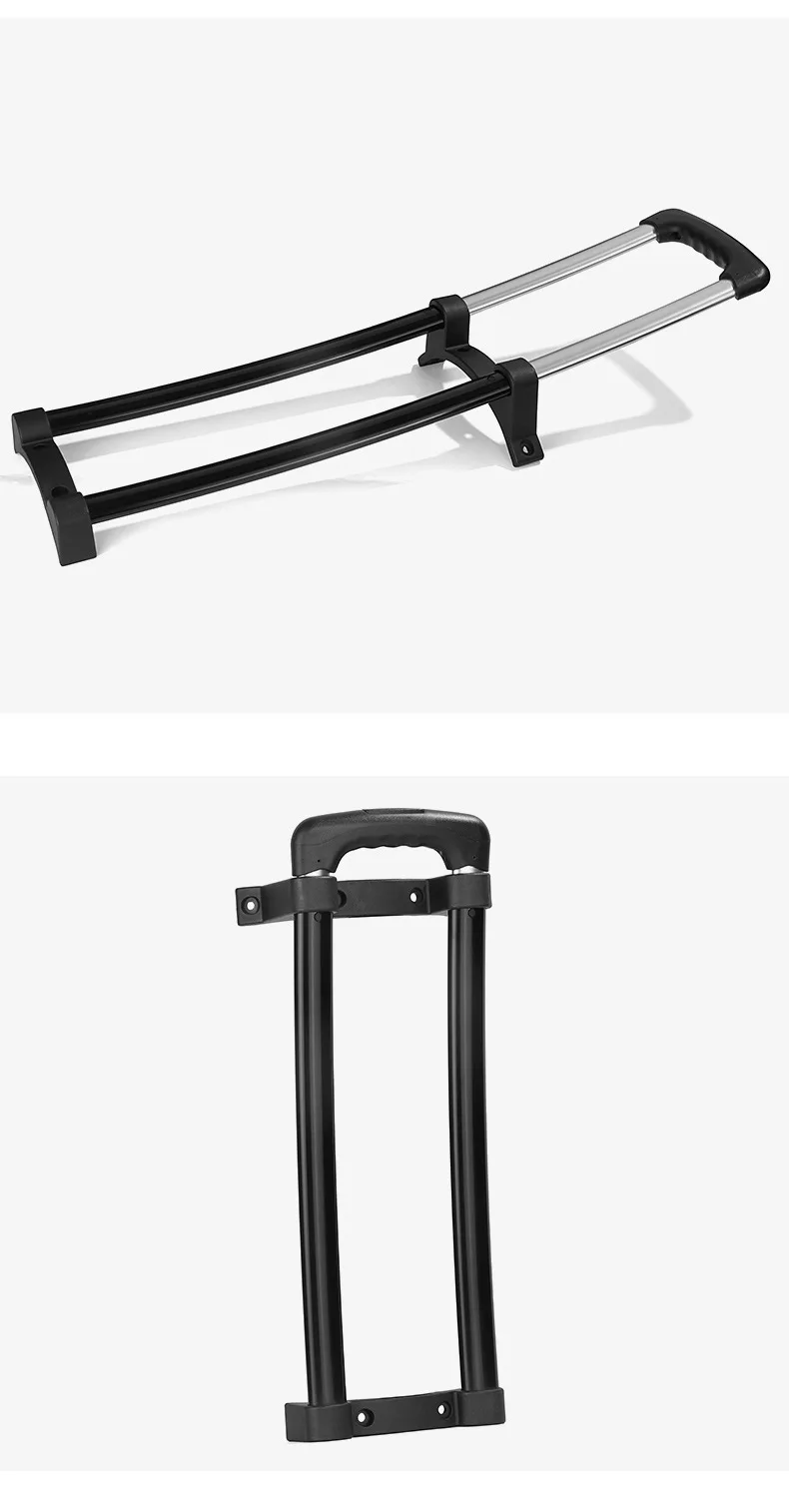 Telescopic Luggage Trolley Draw Bar For Suitcase Factory Wholesale Suitcase Parts Retractable Luggage Trolley Handles