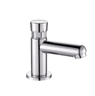 push button tap self closing tap new design bathroom basin time delay faucet