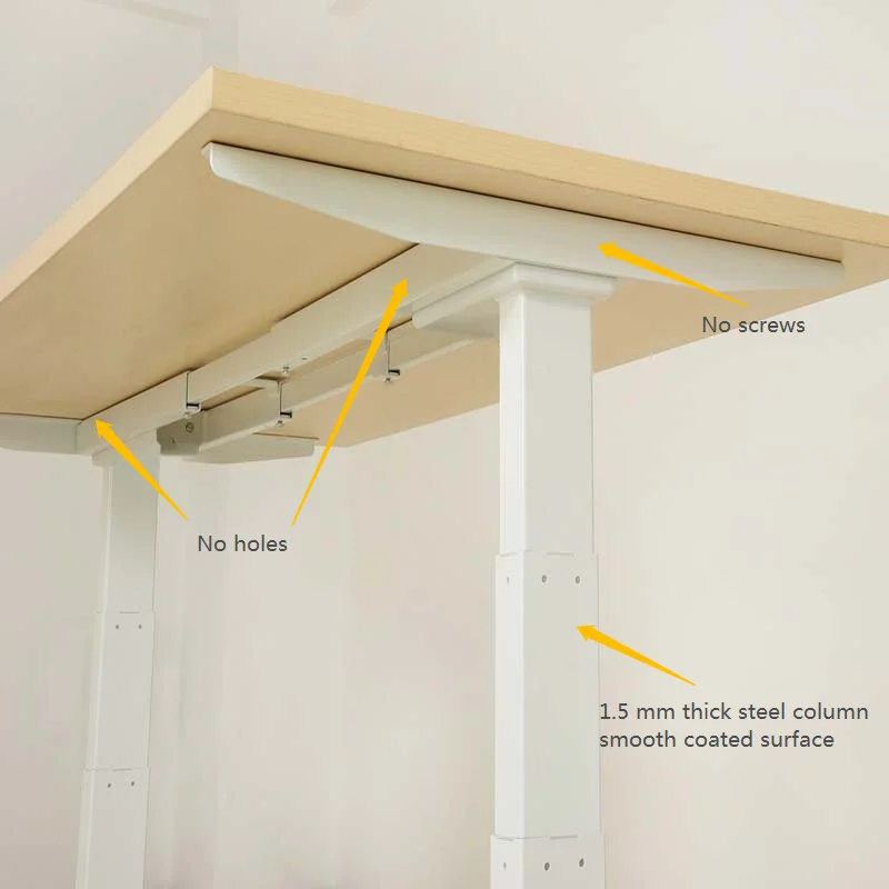 Office furniture A16 work station height adjustable desk electric sit stand table frame