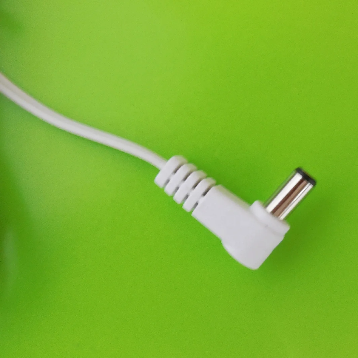 3meter Dual Wire Right angle 22AWG White Color DC Cable