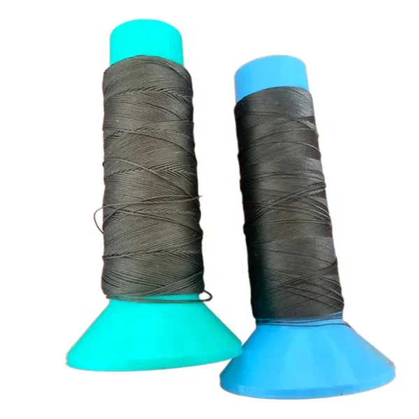 high temperature resistant Flame retardant Stainless steel thread with PTFE coating thread