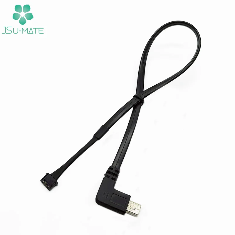 Custom Mini B 5Pin USB Male To Molex 2 3 4Pin Connector Power Cable USB 4 Pin Molex Cable 4 Pin Cable
