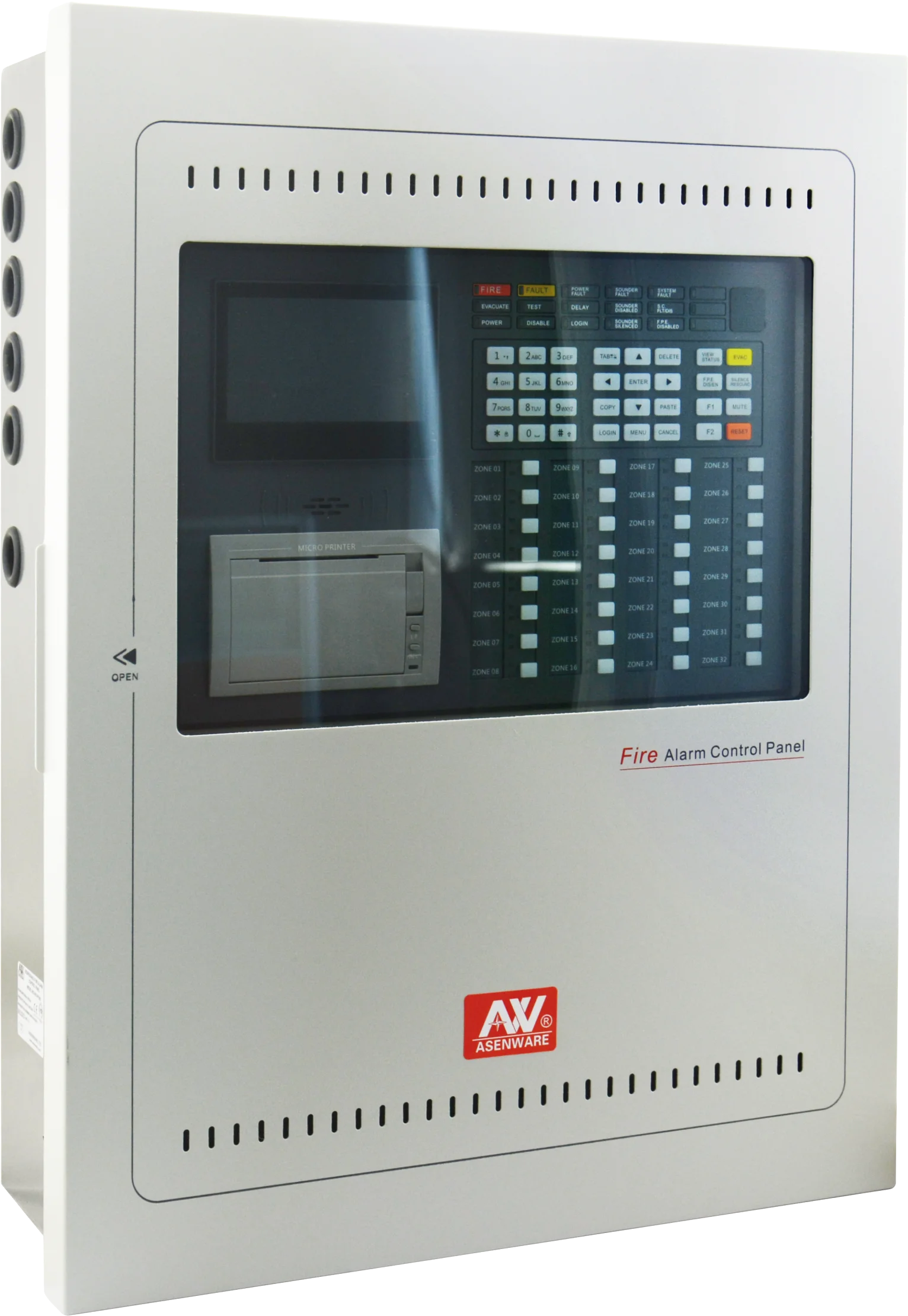 Fire alarm addressable control panel with 8 loops FP300 with LPCB