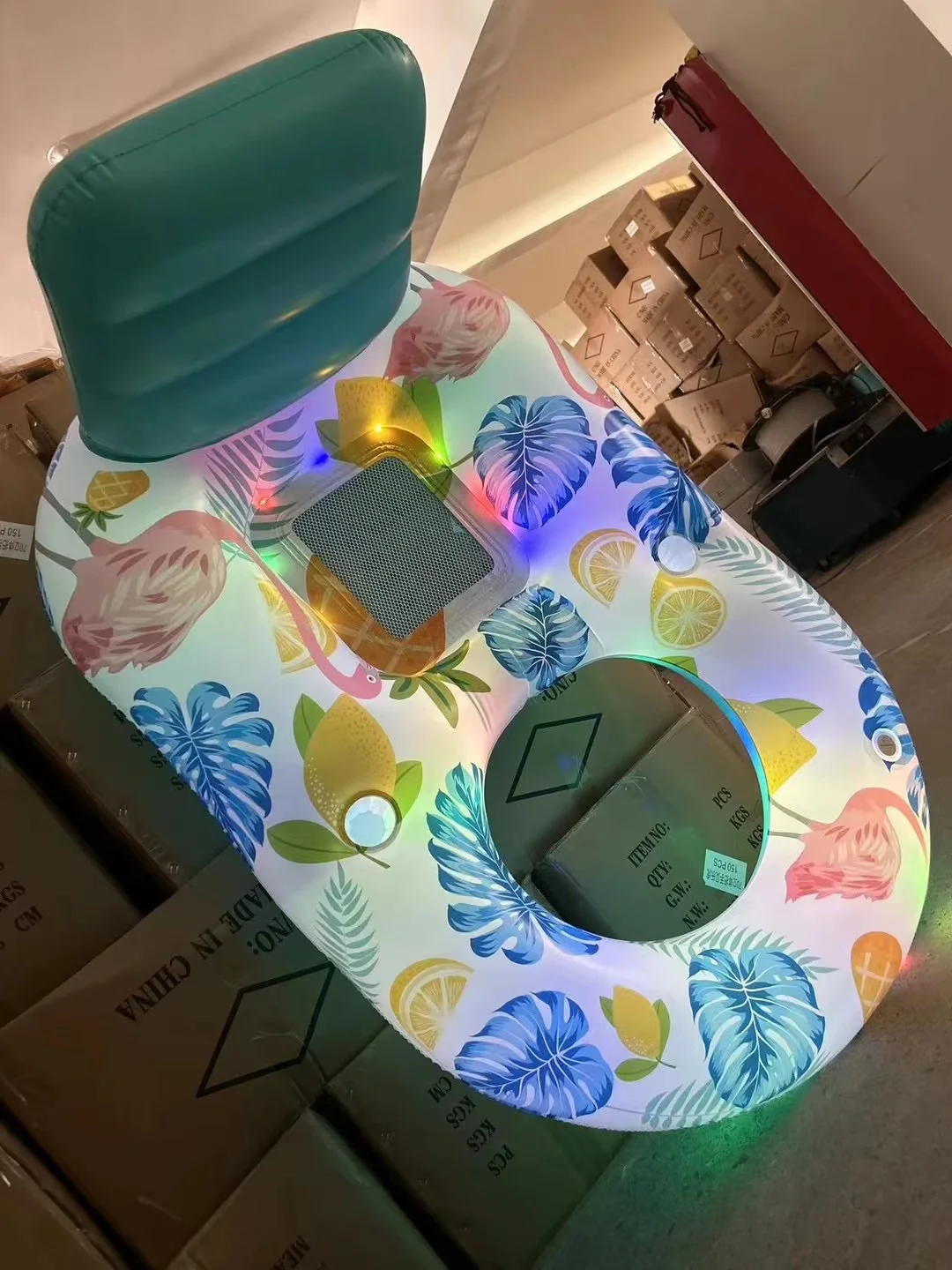 Best Quality Inflatable Glow-Inflated Chaise Water Longue Hammock