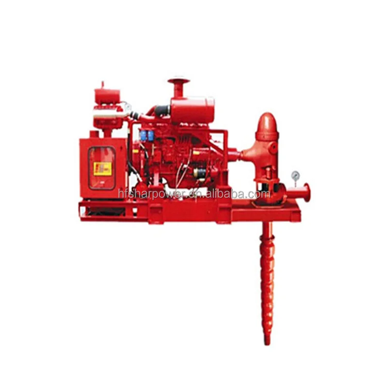 SHARPOWER  underwater vertical shaft cast iron stainless steel 1.5kw-200kw 20mm-250mm Jet clean fire water pump