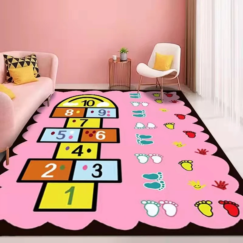 High quality Waterproof Country Road City Map Play Mat Kids Area Rugs with free sample