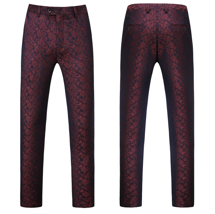 Новый стиль, оптовая продажа, мужские костюмы, свадебные облегающие мужские костюмы с цветочным принтом