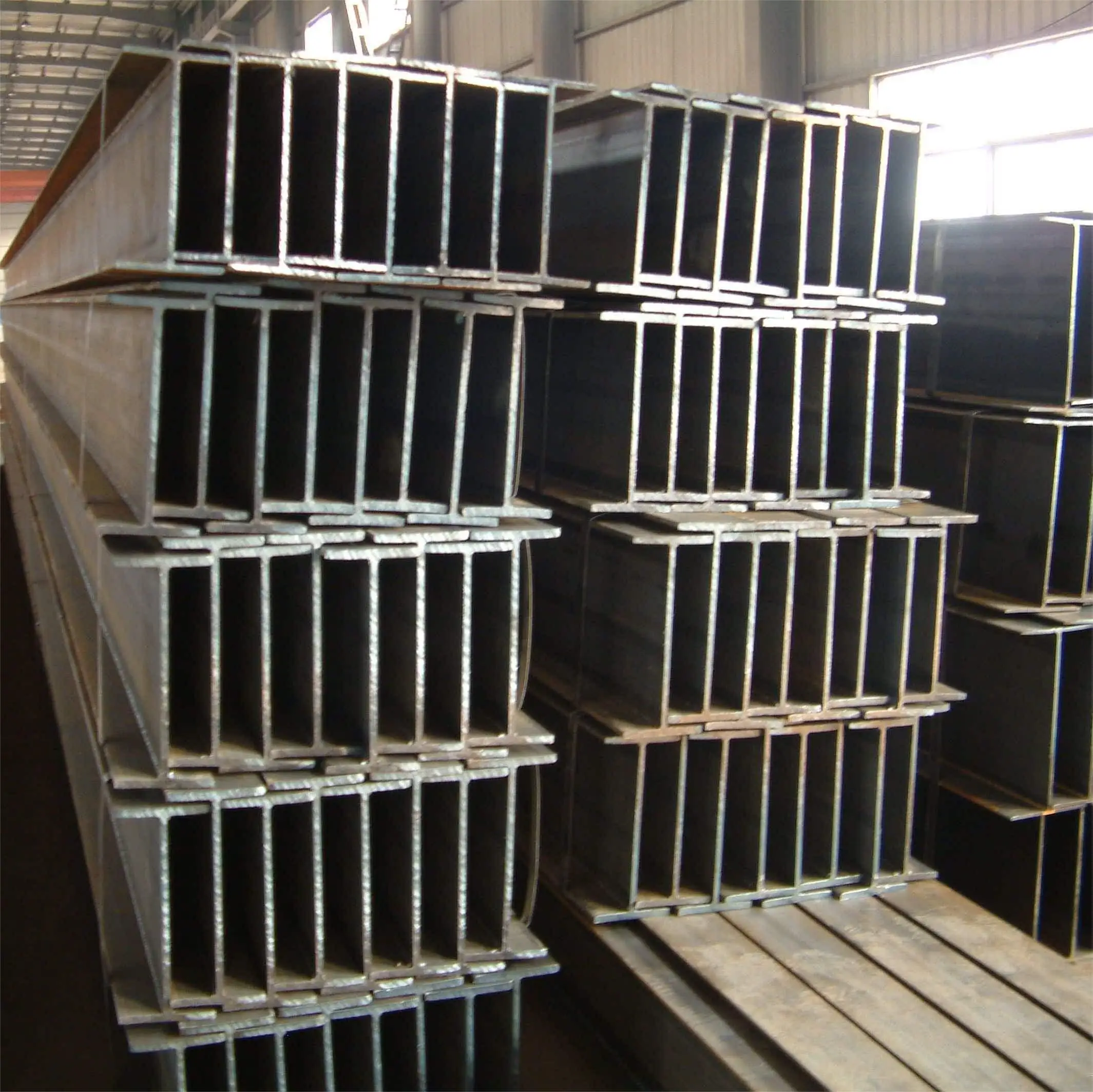 Hot Selling Hot Rolled 125*60mm Structural H Shaped Steel Iron GB Q235 SS400 6M 12M H Beam