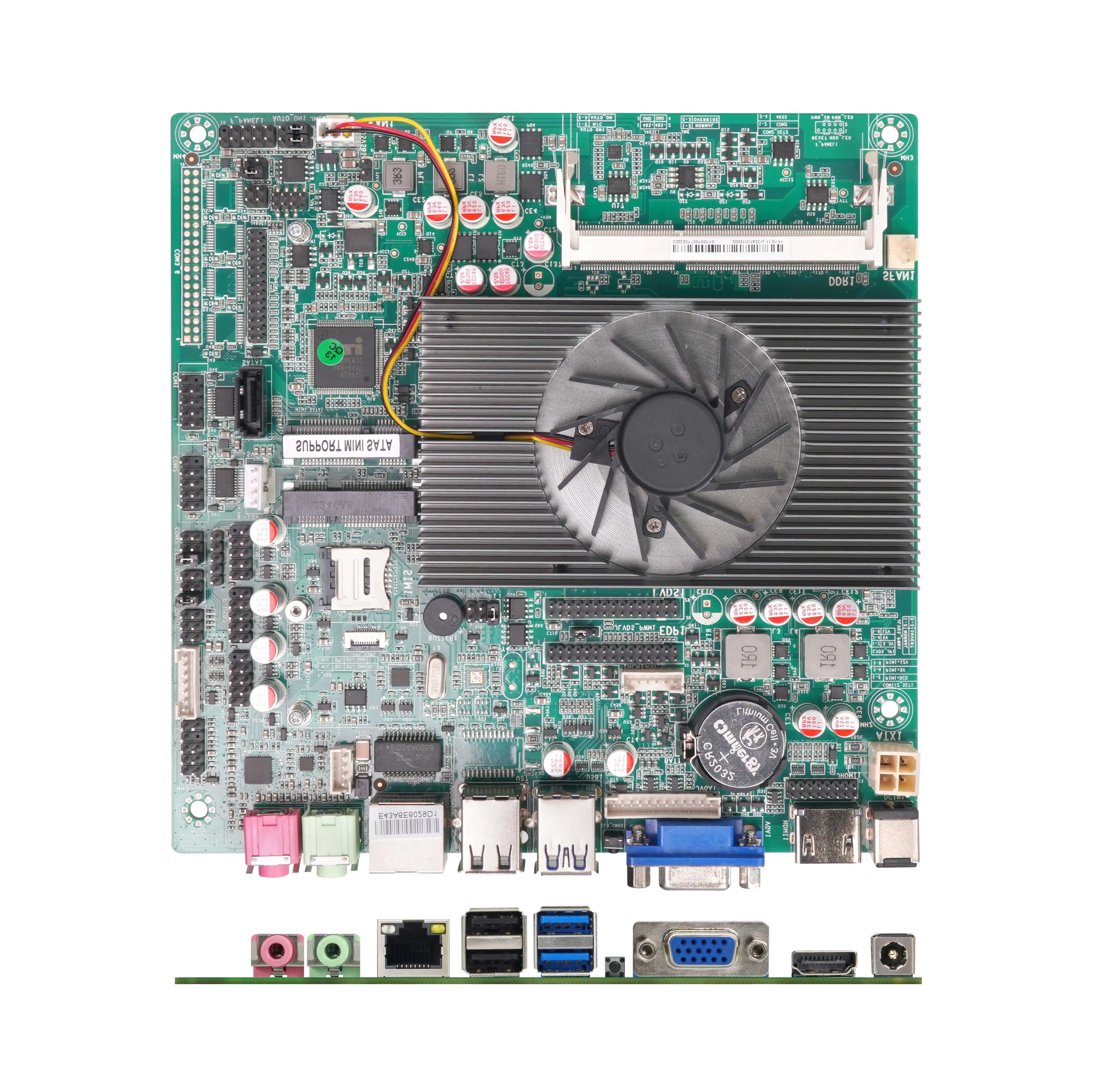 ZEROONE горячая Распродажа I3 3217U I3 3227U 3rd Gen i3 CPU core I5 I7 опциональная поддержка Linux RS485 Mini itx промышленный ПК материнская плата