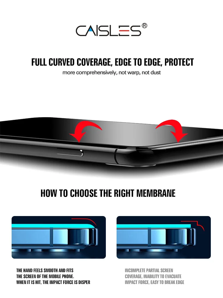 mobile privacy screen protector 30 degree anti spy screen protector for iphone 12