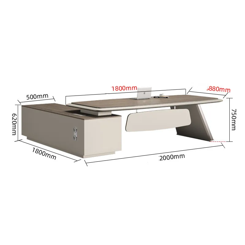 Top quality modern design office furniture computer working table executive boss desk wooden office desks office table