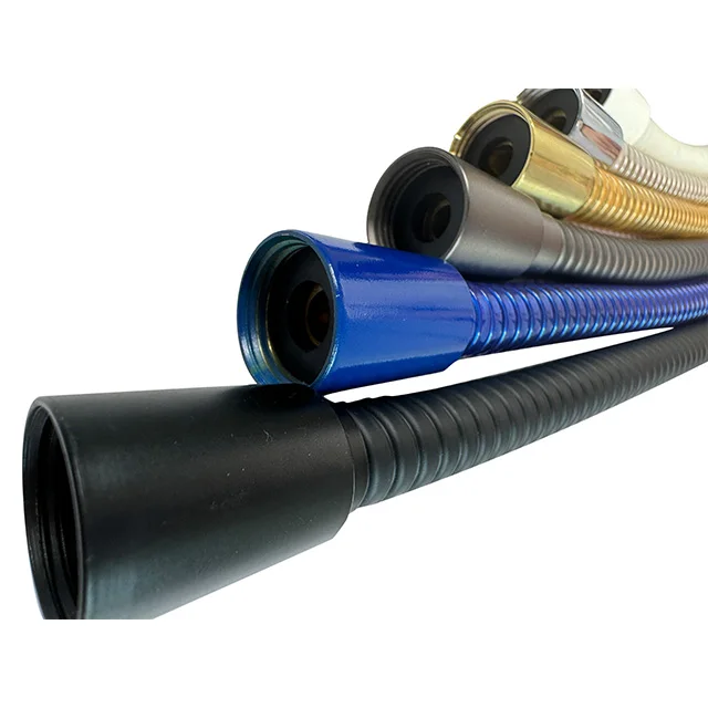 Leakproof Handheld Shower Head Hose Flexible  Head Hose Extra Long Flexible PVC Shower Hose Tube