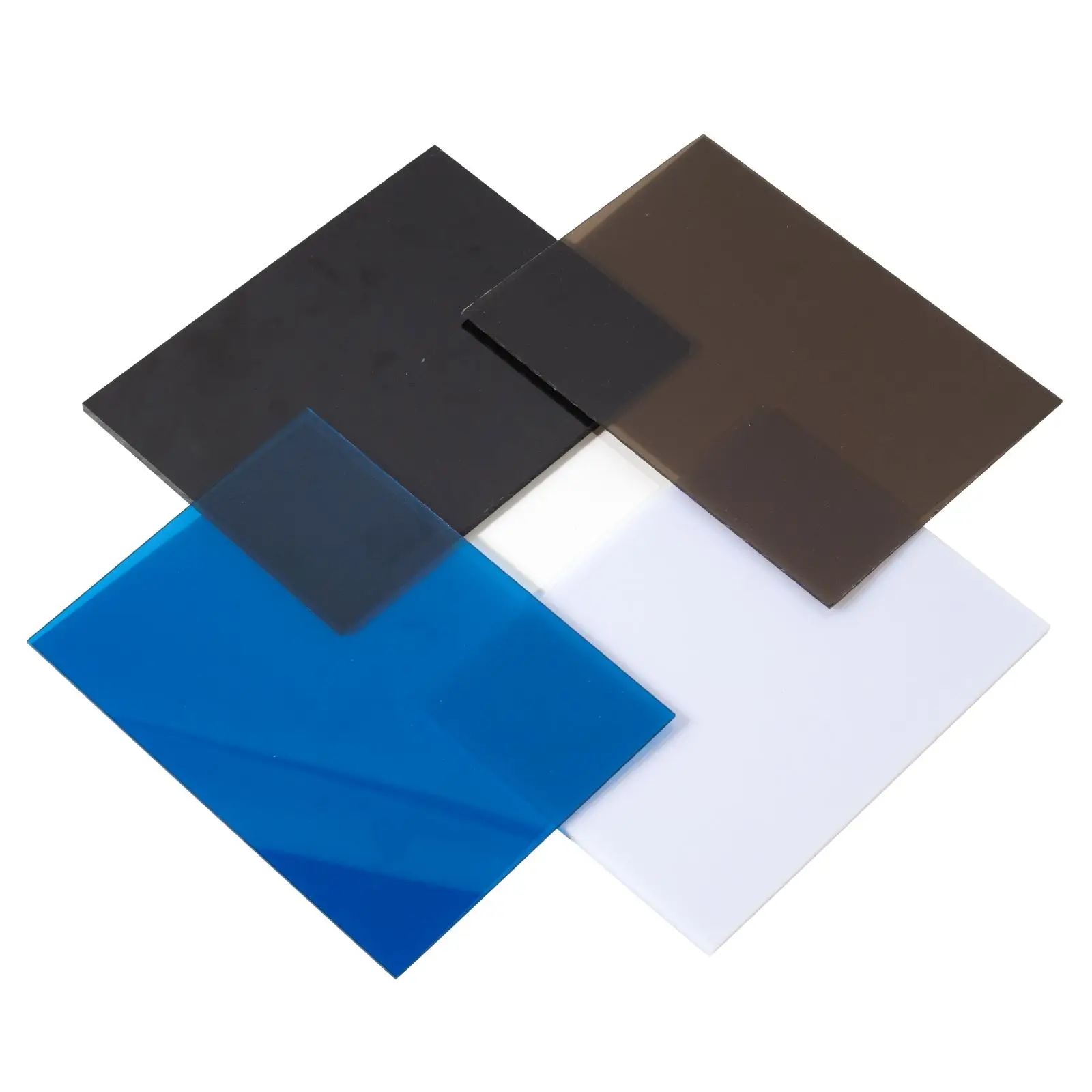 Factory price plastic building material UV protected 2mm 3mm 5mm colored 4X8 embossed solid polycarbonate sheet