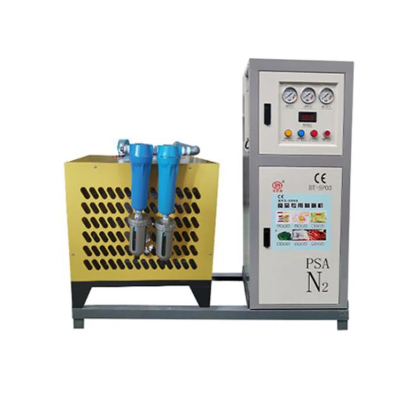 3 cbm High Purity food package nitrogen generator N2 gas generator for food shop