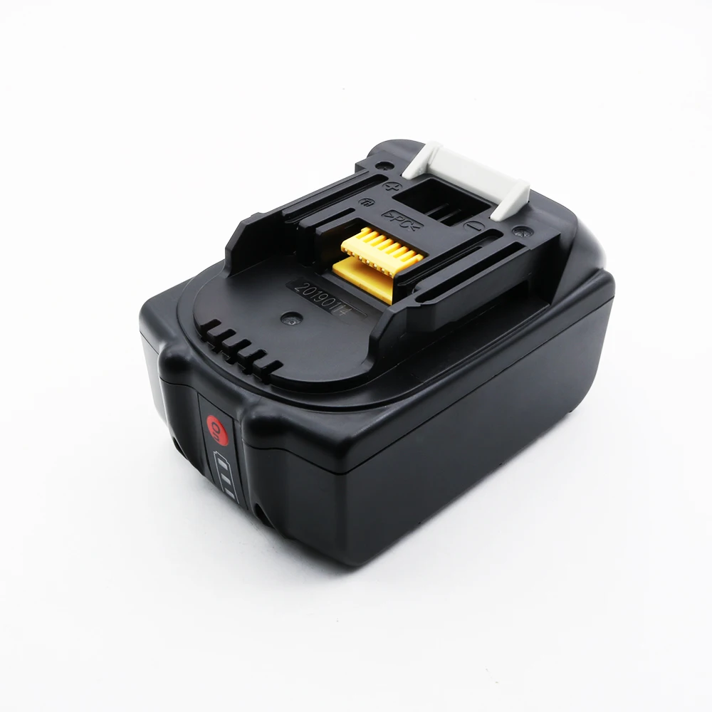 Li-ion 18V 6000mah 10 Cells Replacement 18650 Batteries for Makita BL1815 BL1820 BL1825 BL1830 Cordless Drill Battery
