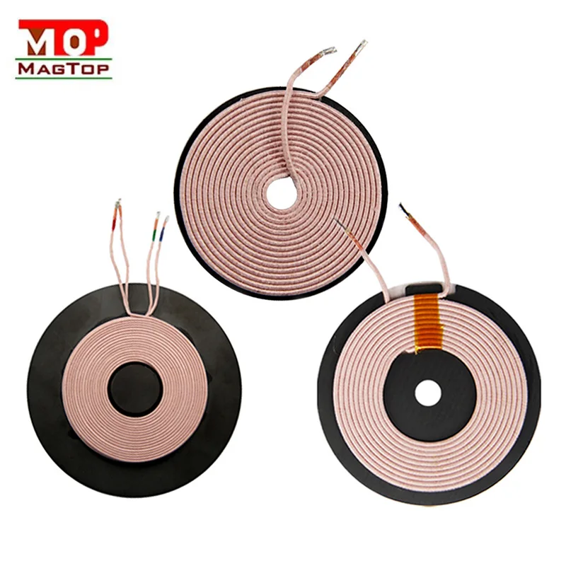 Supplier power inductors Ferrite Magnetic Coil Wireless Charger Induction Coil