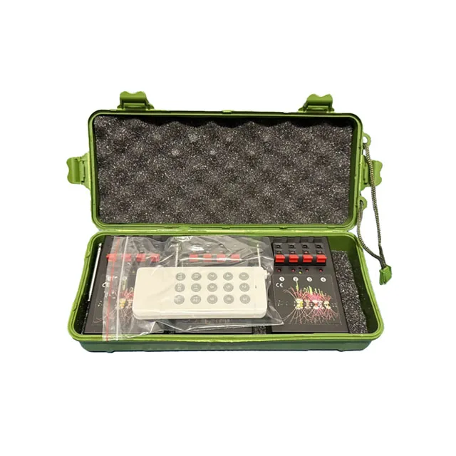 Hot Selling Feu d Artifice Froid Allumeur 8 Cue 12 Cue Remote Control Fountain Fireworks Fire System for Birthday