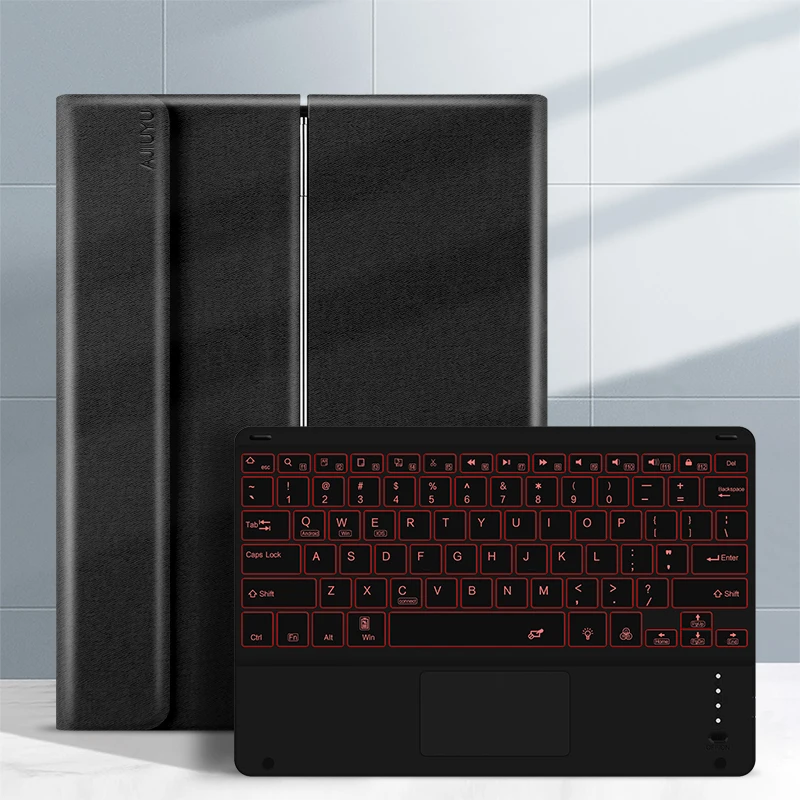 Съемный чехол AJIUYU с клавиатурой BT для Samsung Galaxy Tab S7 Plus 12 4 дюймов SM T970 T975 защитный планшета Smart Case