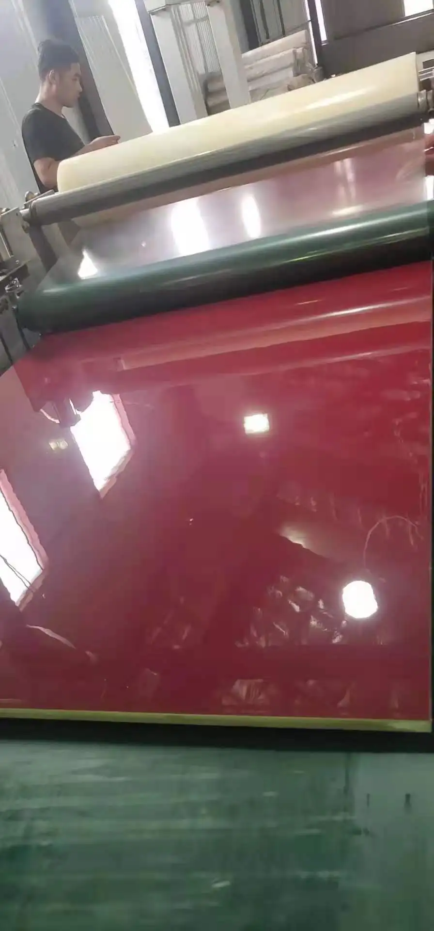 High Quality Furniture Grade High Gloss Both Side White UV glossy Melamine board Plywood /MDF Board cheap price