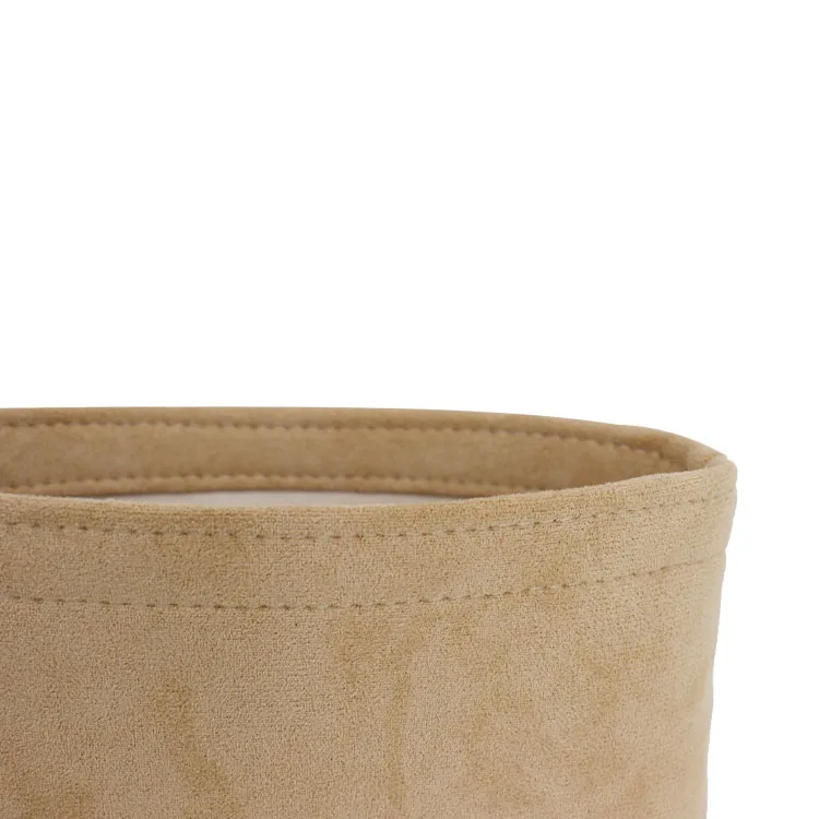 OEM ODM luxury bag accessories Alcantara bag organizer insert handbag purse felt bag organizer