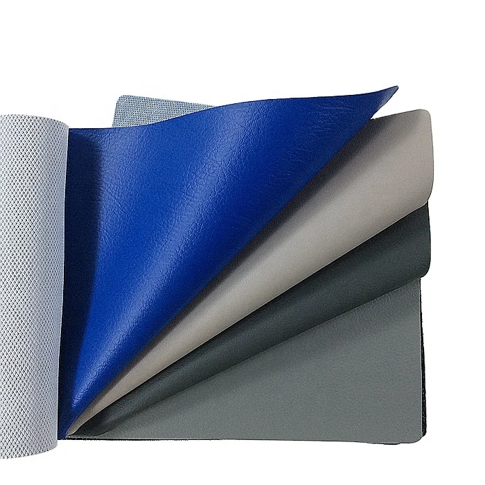 heat resistant pvc leatherette material for modern furniture