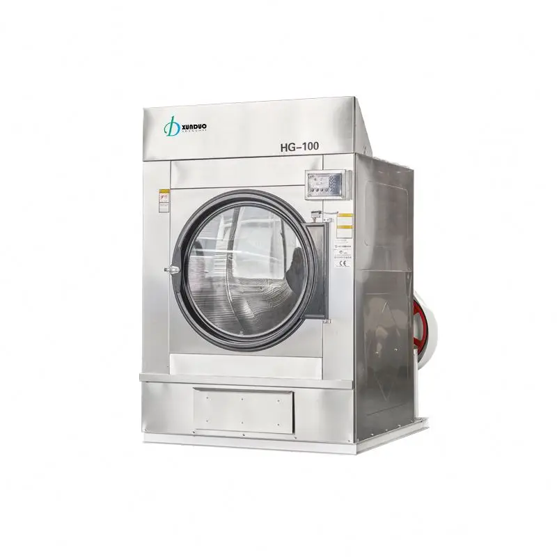 Industrial Electric or Gas Heated Textile Clothes Linen Laundry  Washing Drying Tumble Dyer Machine Laundry Equipment