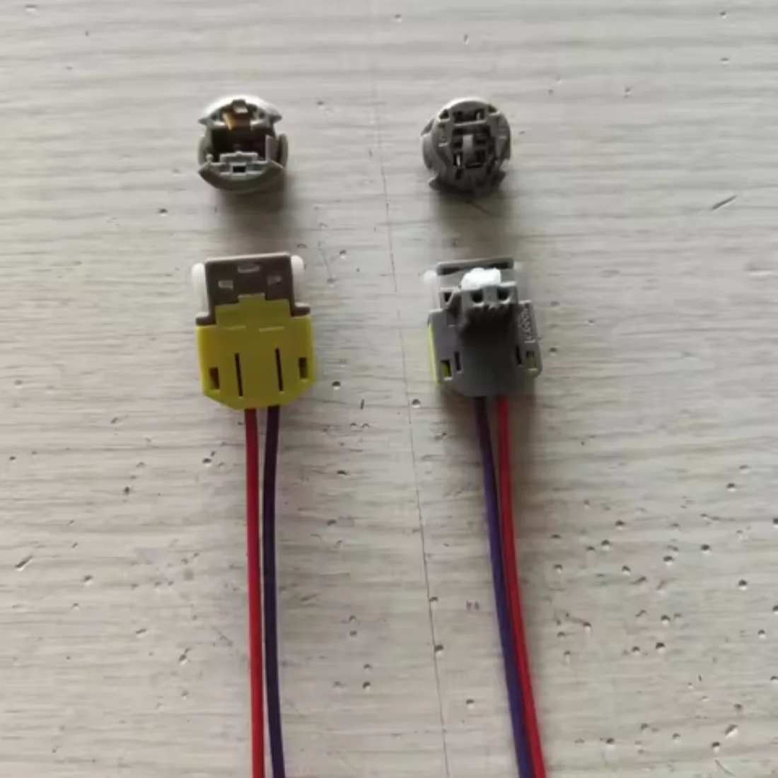 Car Safety Belt Plug Connector for Car Seat belt to restore with Wire Harness Plug sockets seat belt connectors