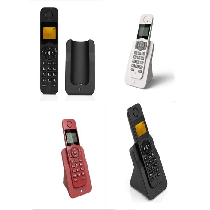 DECT Cordless Phone Portable Analog Telephone Caller ID Telephone 1.8GHZ 1.9GHZ DECT Compliance Wireless Desktop Phone