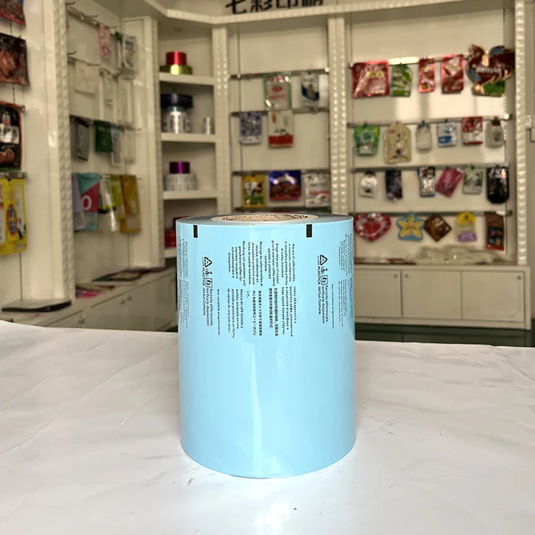 Food Safety Plastic Snack Packaging Film Roll for Cookie Food Packaging Film For Candy Laminating Film Roll