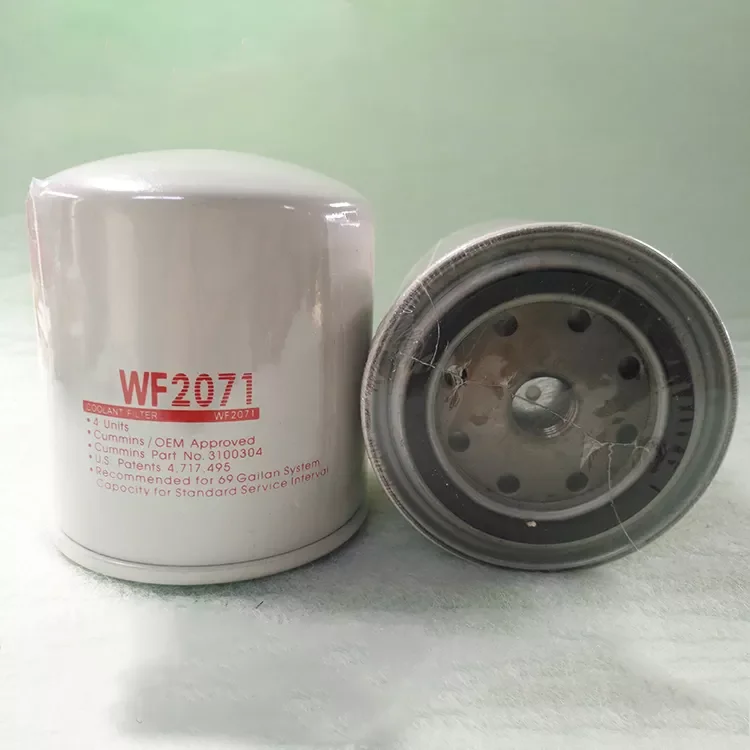 Manufacturer Supply Spin-on Coolant Oil Water Separator Filter WF2076 3100304 BW5071 P552071 WF2071