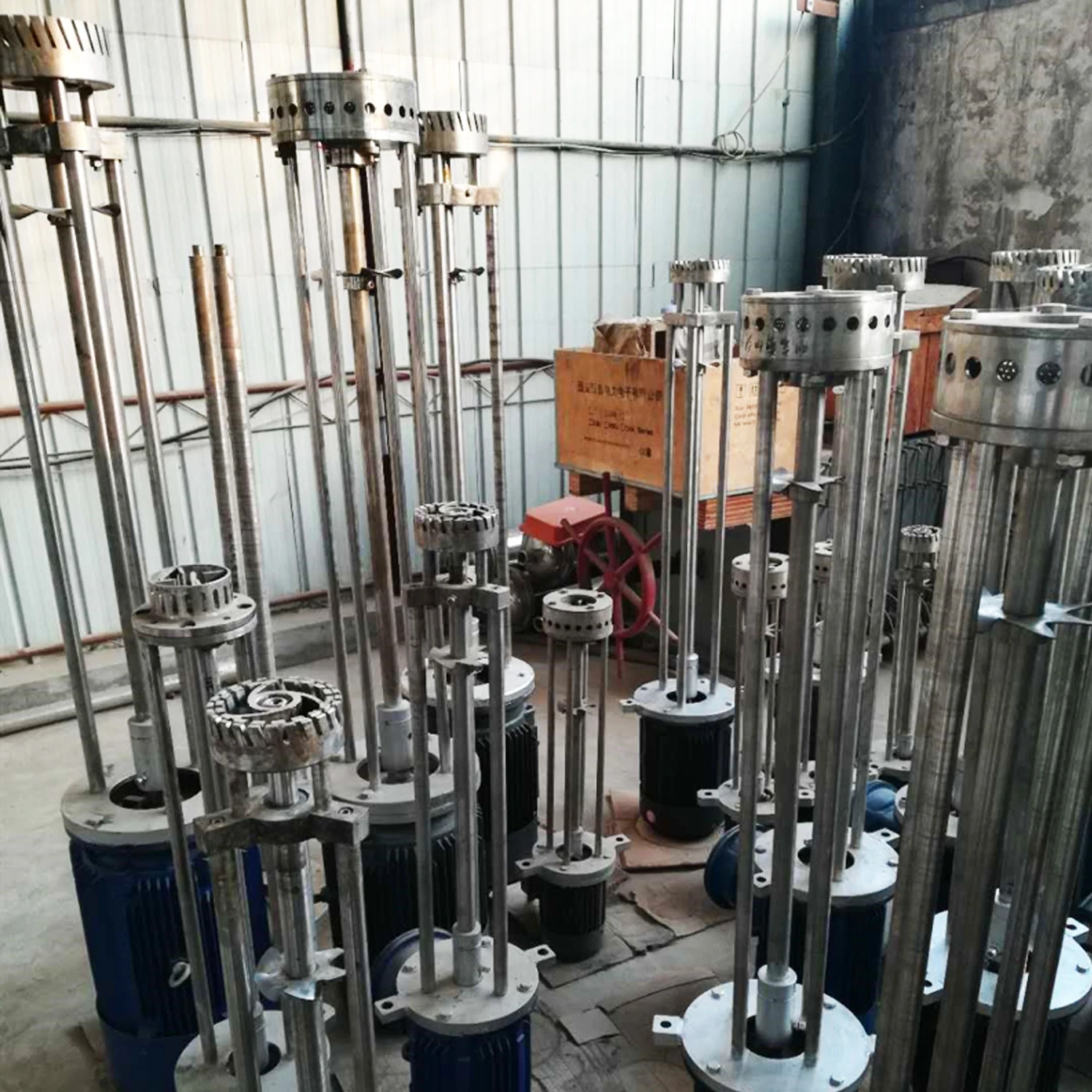 750w High Speed Round Disc Laboratory Dispersing Machine for Lab