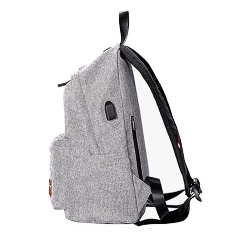 
Hot Sale Fashion School Bag Korean Customised Notebook Laptop Backpack Women With USB Port 