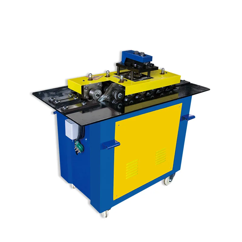 HAVC Air Duct Manufacturing Machine T-15 Tdf Steel Flange Forming Making Machine For 1.5mm