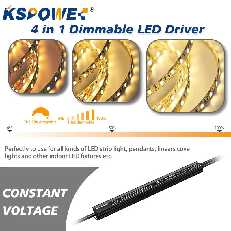 Odm Oem High Pfc Quality Efficiency No Flicker 24v 24volts Switching Power Supply 40w 40watts Pwm Dimming Lighting Transformers