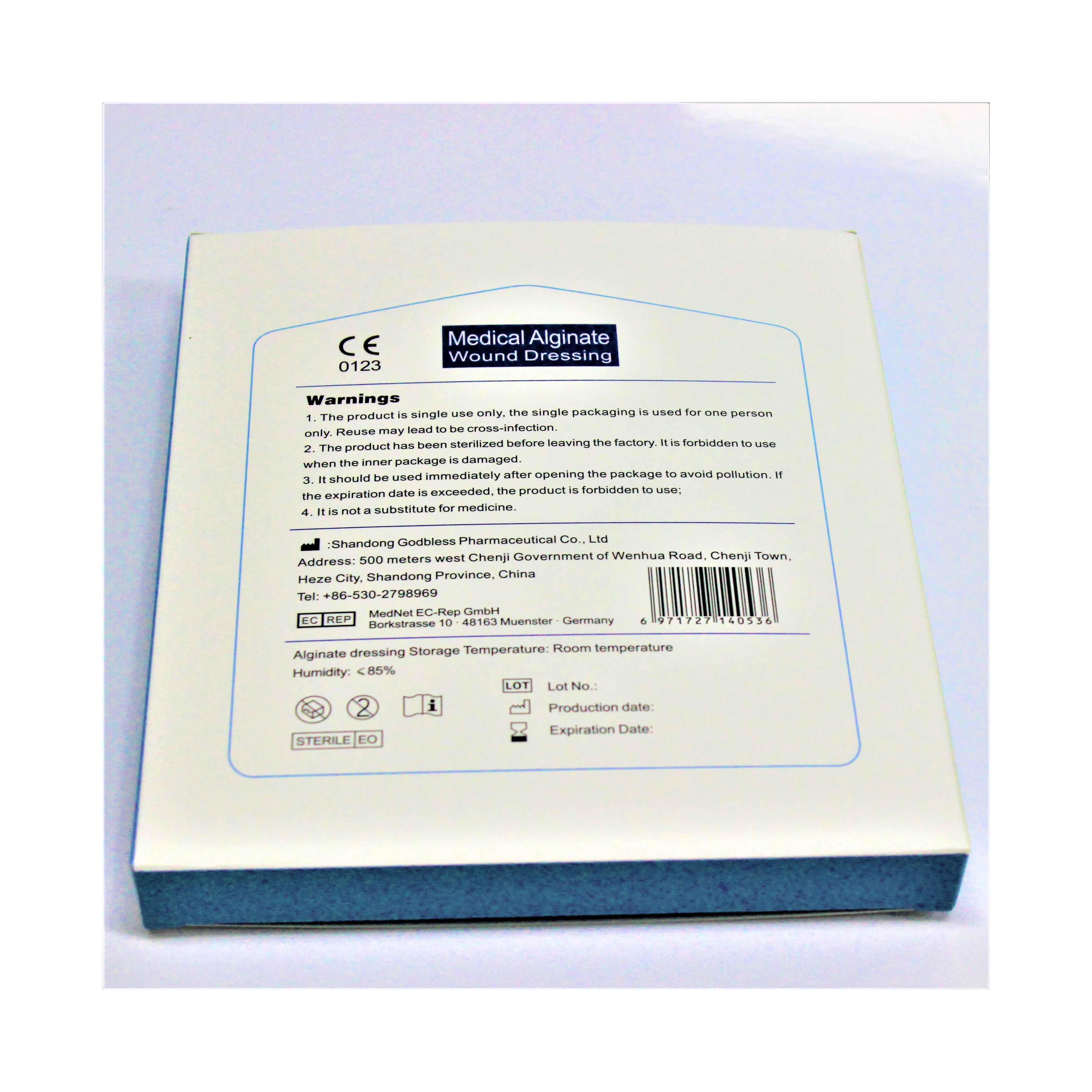 
Factory Wholesale Alginate Medical Dressings For Wound Care 