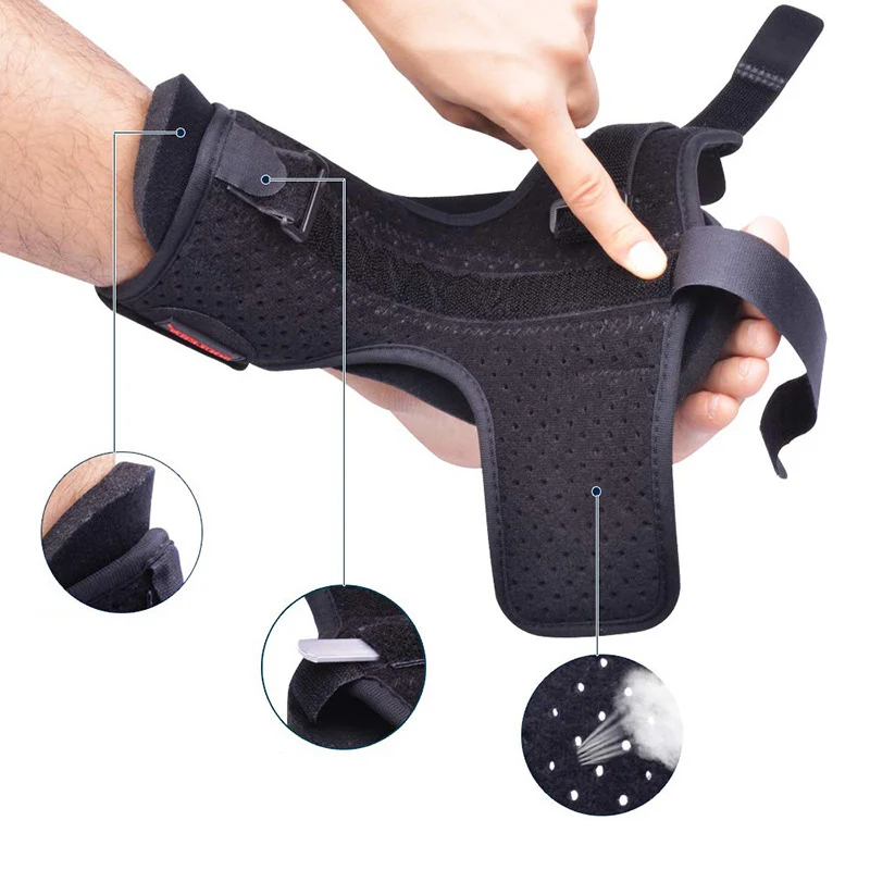 Foot Drops Support Brace Adjustable Elastic Relief Heel Arch Pain  Orthosis Foot Brace Ankle Brace Splint