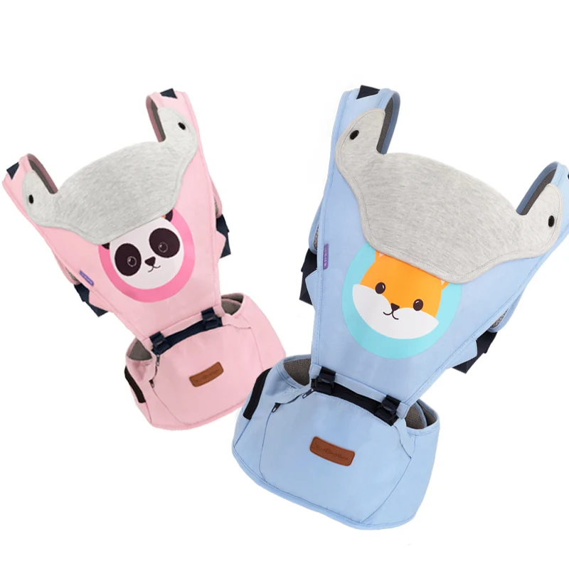 6-in-1 Breathable Ergonomic baby carrier Backpack Carrier with Hip Seat for Infants