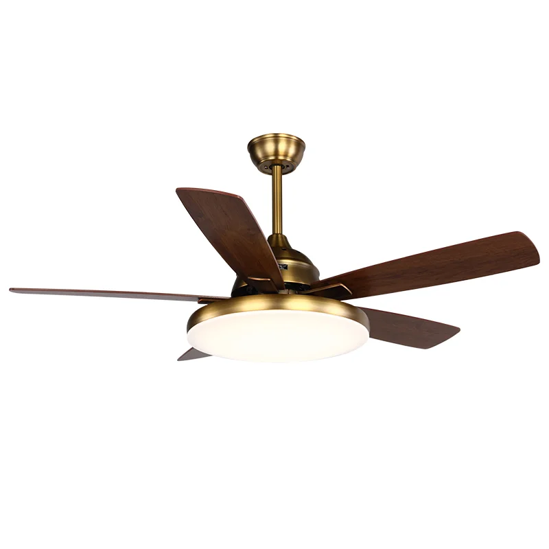 Very Nice Matt Black 5-leaf Plywood Blade Color Temperature 4000k