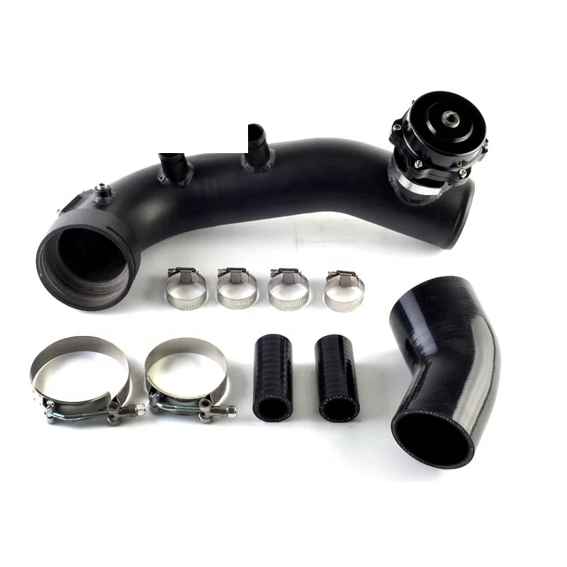 Алюминий OEM Turbo Замена воздушного заряда трубы с ДФ для BMW