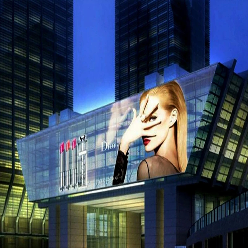 Window Outdoor Glass Transparent Led Film Display